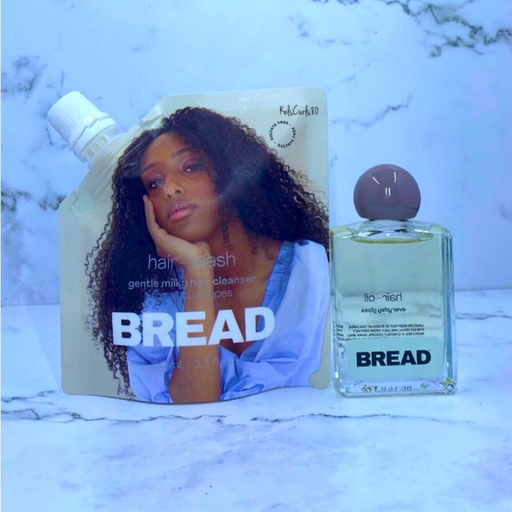 Bread Beauty Supply Mini Hair Wash & Oil Set